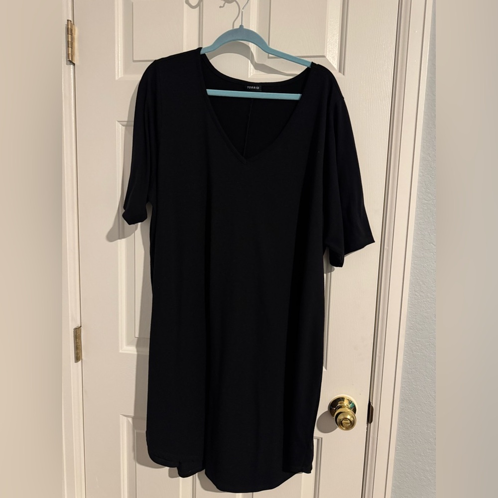 Torrid Black Tshirt Dress